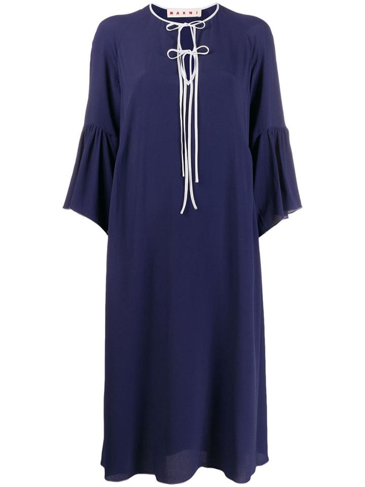 Marni Abma Midi Dress - Blue