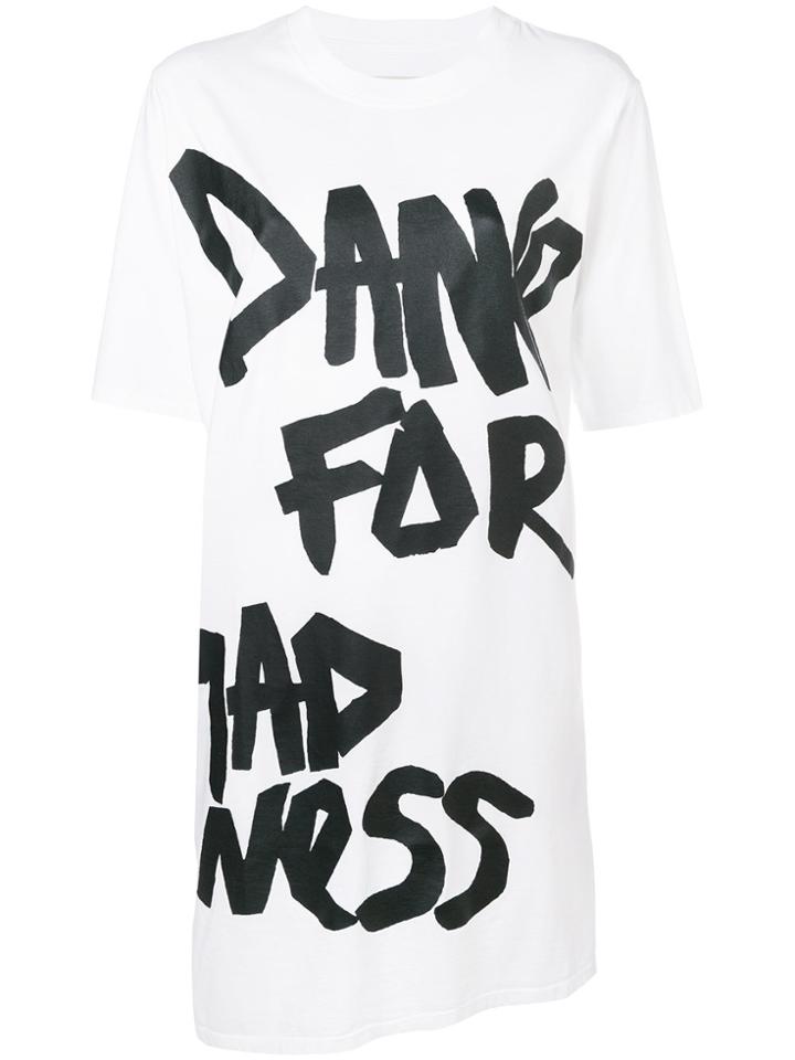 Humanoid Candra Long-line T-shirt - White