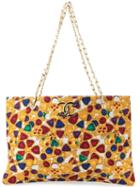 Chanel Pre-owned Jewelry Pattern Jumbo Xl Chain Shoulder Tote Bag -