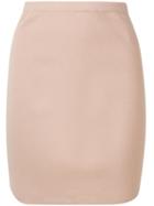 Ports 1961 Fitted Knitted Mini Skirt - Neutrals