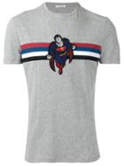 Iceberg - Superman T-shirt - Men - Cotton/polyester/spandex/elastane - S, Grey, Cotton/polyester/spandex/elastane
