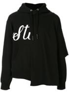 Maison Mihara Yasuhiro Deconstructed Hoodie - Black