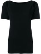 Yohji Yamamoto Cut Out T-shirt - Black