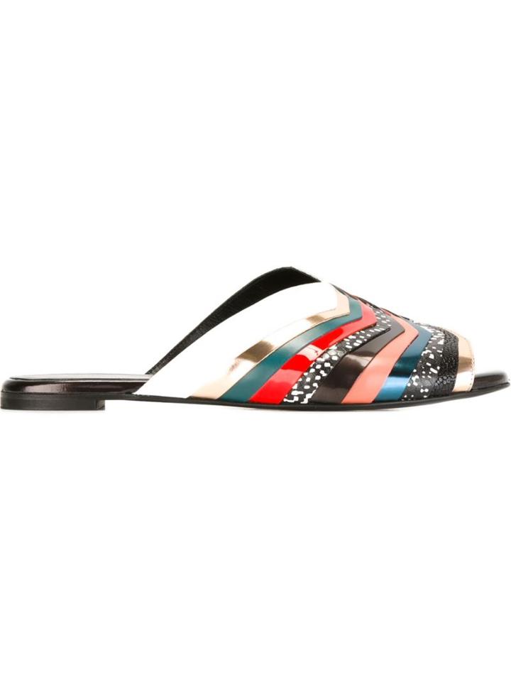 Robert Clergerie 'gamure' Sliders