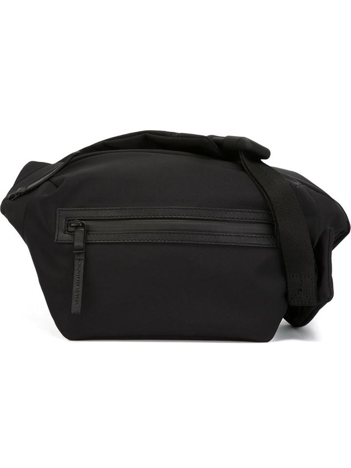 Y-3 Structured Shoulder Bag, Adult Unisex, Black