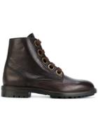 Dolce & Gabbana Lace-up Boots - Brown