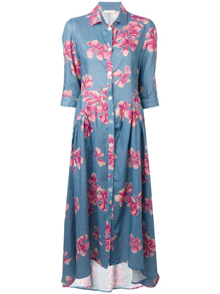 Anjuna Frida Shirt Dress - Blue