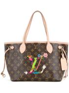 Louis Vuitton Vintage Moca Limited Neverfull Pm Tote - Brown