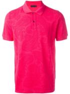 Etro Classic Polo Shirt, Men's, Size: Medium, Pink/purple, Cotton