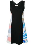 Emilio Pucci Contrast Insert Dress - Black