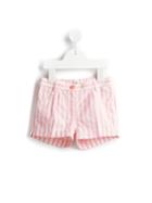 Il Gufo Striped Shorts, Girl's, Size: 10 Yrs, Pink/purple