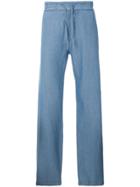 Ermanno Scervino Wide Leg Jeans - Blue