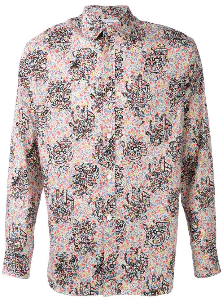 Comme Des Garçons Shirt - Printed Shirt - Men - Cotton - S, Cotton