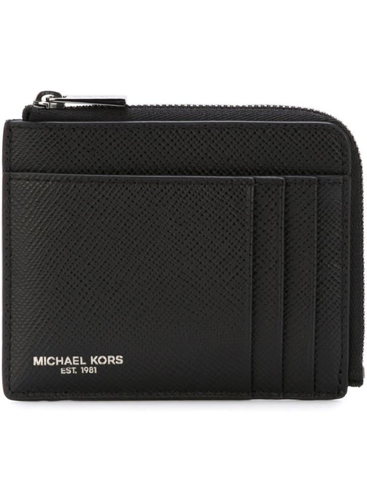 Michael Kors Collection Zip Around Wallet - Black
