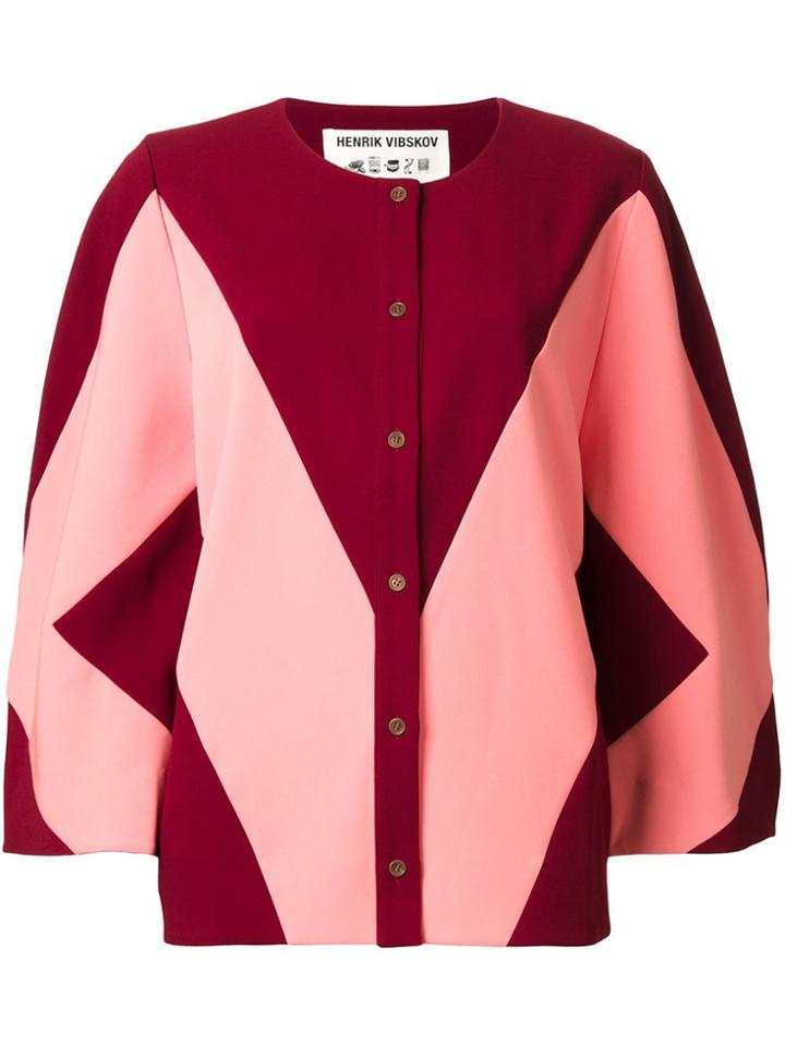 Henrik Vibskov Graphic Blouse - Red