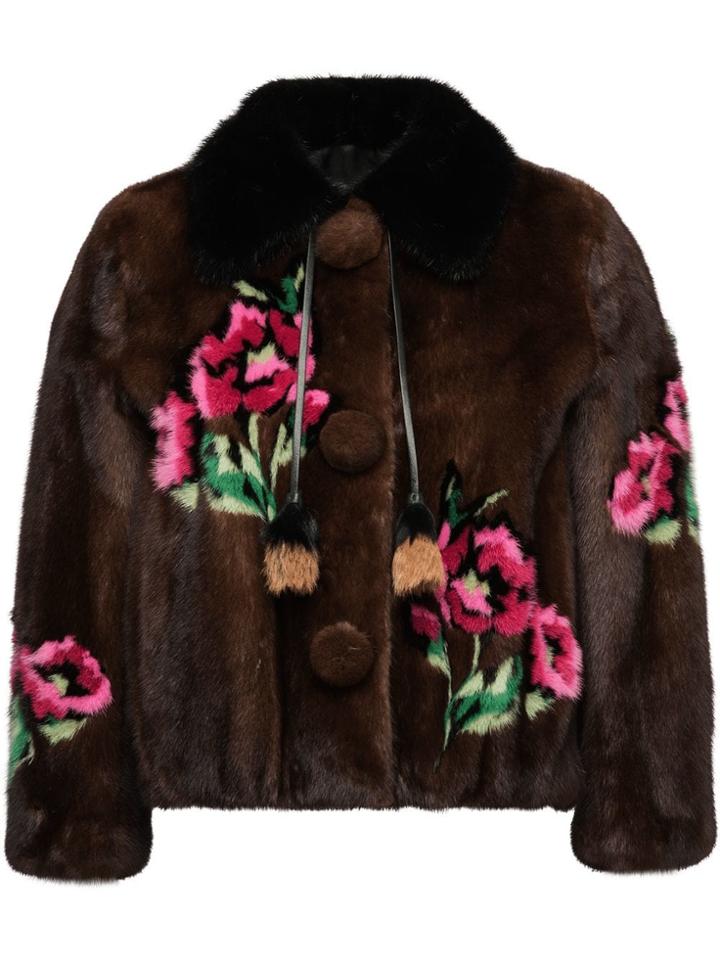 Prada Mink Jacket - Brown