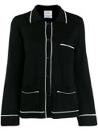 Barrie Button-up Cashmere Cardigan - Black