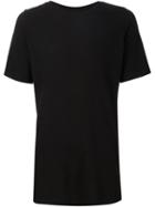 Judson Harmon Ribbed T-shirt, Men's, Size: Large, Black, Viscose/wool