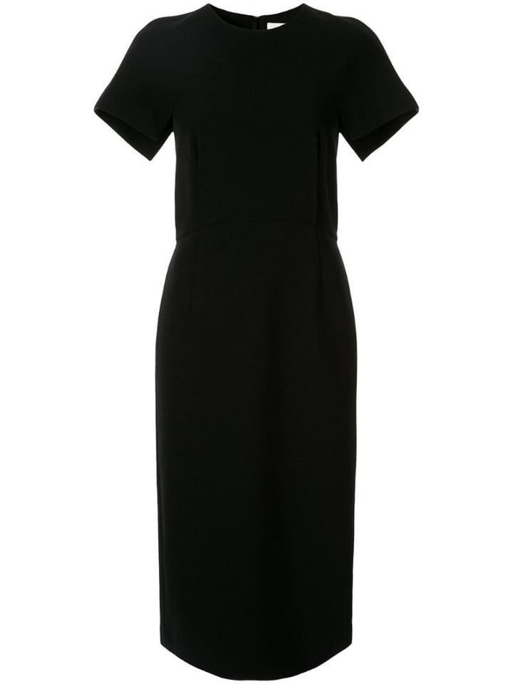 Dion Lee Cap Sleeve Midi Dress - Black