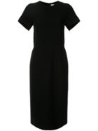 Dion Lee Cap Sleeve Midi Dress - Black