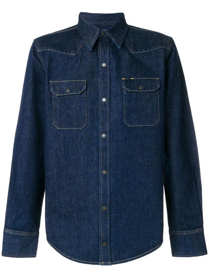 Calvin Klein 205w39nyc Denim Shirt - Blue