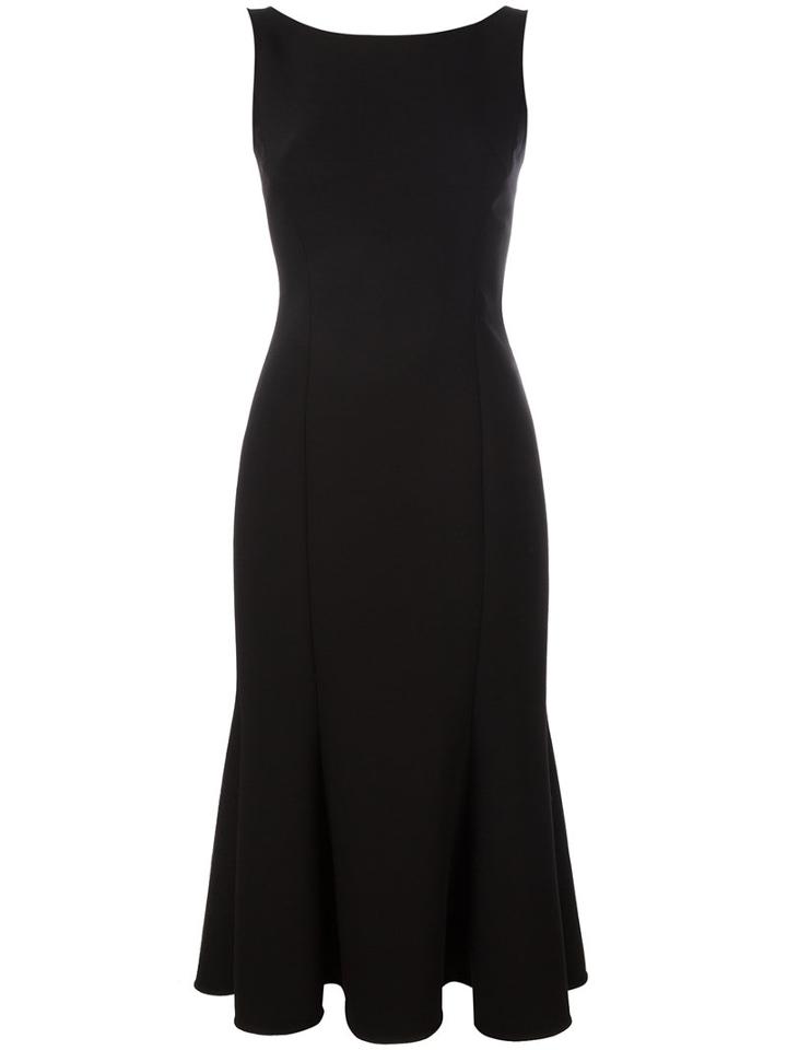 Dolce & Gabbana - Flute Dress - Women - Polyamide/spandex/elastane/virgin Wool - 42, Women's, Black, Polyamide/spandex/elastane/virgin Wool