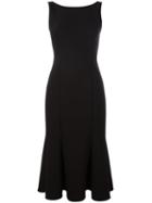 Dolce & Gabbana - Flute Dress - Women - Polyamide/spandex/elastane/virgin Wool - 42, Women's, Black, Polyamide/spandex/elastane/virgin Wool