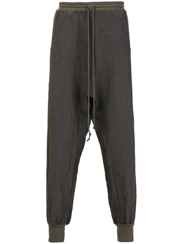 Lost & Found Rooms Dropped Crotch Track Pants - Grey