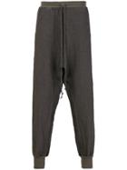 Lost & Found Rooms Dropped Crotch Track Pants - Grey