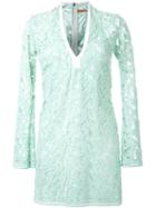 Manning Cartell 'renaissance Man' Mini Dress, Women's, Size: 6, Green, Cotton