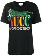 Gucci Gucci Cities Print T-shirt - Black