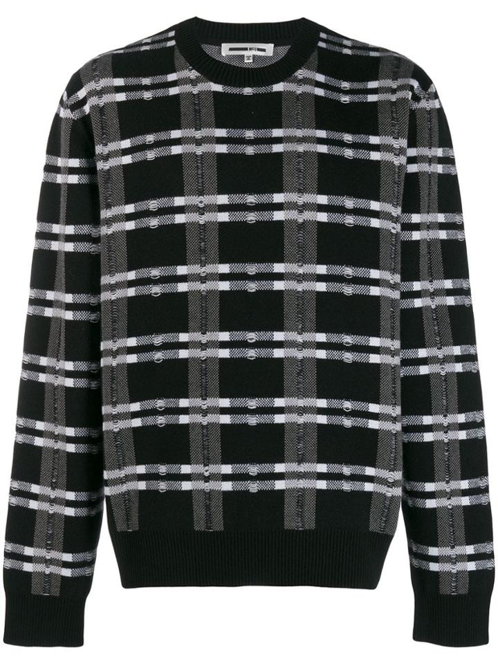 Mcq Alexander Mcqueen Jacquard Jumper - Black