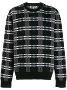 Mcq Alexander Mcqueen Jacquard Jumper - Black