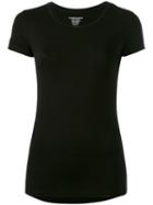 Majestic Filatures Round Neck T-shirt, Women's, Size: 1, Black, Spandex/elastane/viscose