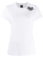 Pinko Bow Embellishment T-shirt - White