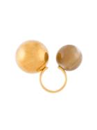 Marni Oversized Sphere Ring, Women's, Size: Medium, Metallic