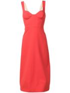 Chalayan Charm Corset Dress - Orange