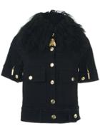 Andrea Bogosian Silk Jacket, Women's, Size: P, Black, Silk/spandex/elastane