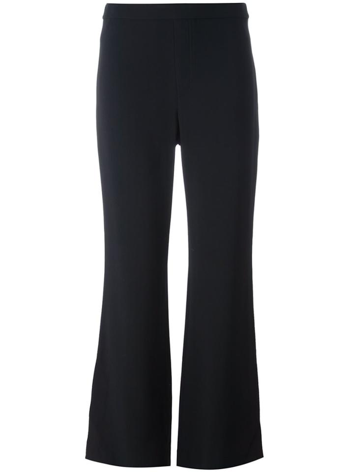 Helmut Lang Classic Flared Trousers - Black
