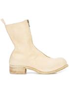 Guidi Orthopedic Front Zip Boots - White