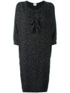 Bellerose Printed Dress, Women's, Size: 0, Black, Cotton/viscose
