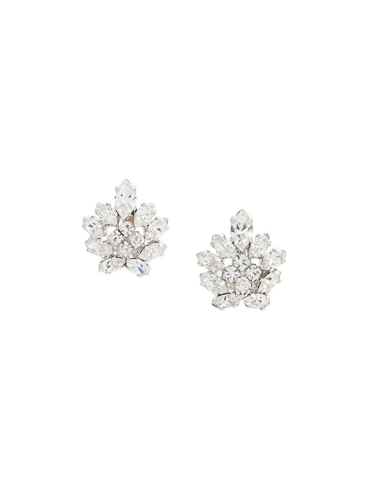 Christian Dior X Susan Caplan 1990's Archive Embellished Stud Earrings