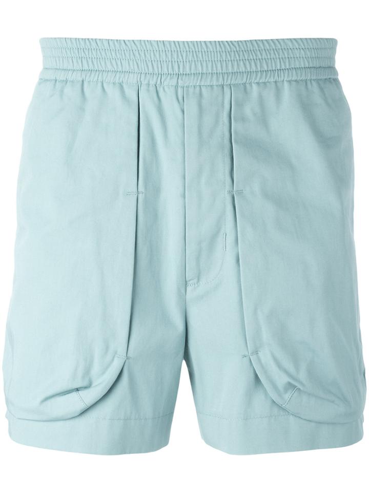 Qasimi External Pockets Shorts - Blue