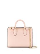 Strathberry Bar Detail Tote - Pink