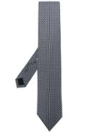 Salvatore Ferragamo 3d Gancio Print Tie - Black