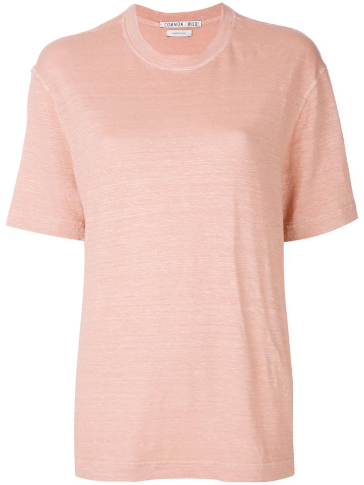 Common Wild Plain T-shirt - Pink & Purple