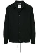 Clane Homme Outrock Print Shirt Jacket - Black
