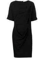 Chalayan Draped Detail Dress - Black