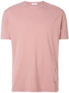 Paolo Pecora Logo Stamp T-shirt - Pink & Purple