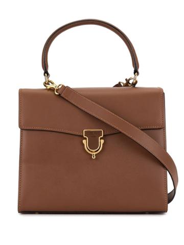 Céline Pre-owned Logo Clasp Tote - Brown